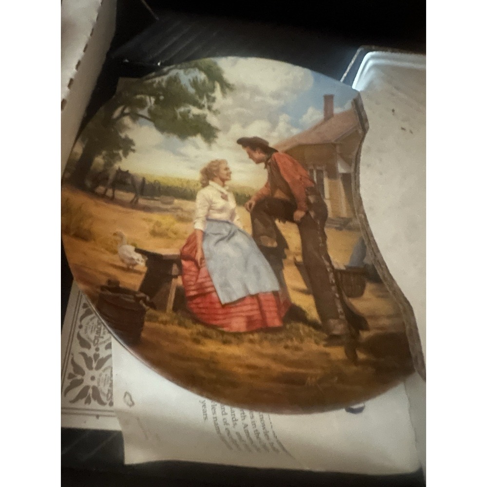 Oh What A Beautiful Mornin Collectors Plate‎ Oklahoma Knowles by Mort Künstler